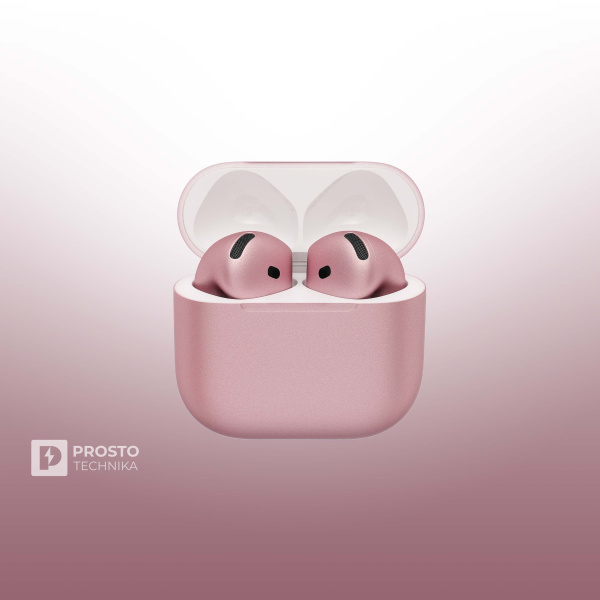 Apple Беспроводные наушники Apple AirPods 4 ANC / Розовое золото